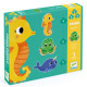 Puzzle primo Dans la mer DJECO 7144