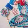 Ailes et baguette de fée à décorer "Comme une fée" DIY DJECO 7939