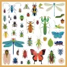 Stickers métallisés "Microcosmos" Djeco 9282