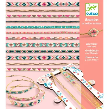 Bracelets et métier à tisser 'Minuscules' DJECO 9838