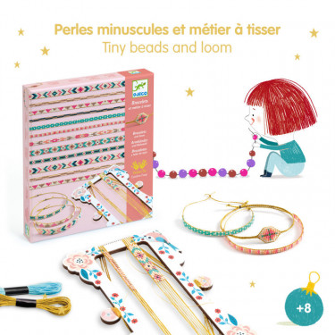 Bracelets et métier à tisser 'Minuscules' DJECO 9838