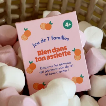 Bien dans ton assiette - Jeu de 7 familles OBSERVE Edition