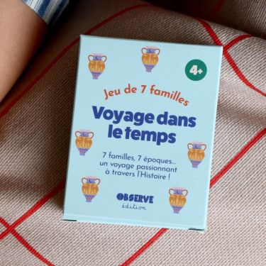 Voyage dans le temps - Jeu de 7 familles OBSERVE Edition