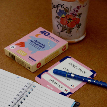 Imagier Métiers - Quand je serai grand - 40 Cartes Flash OBSERVE Edition