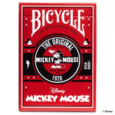 Jeu de 54 cartes à jouer Disney Classic Mickey Mouse Bicycle