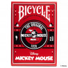 Jeu de 54 cartes à jouer Disney Classic Mickey Mouse Bicycle