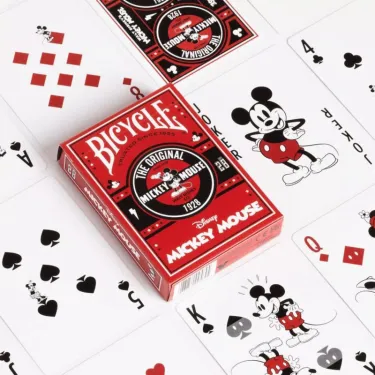 Jeu de 54 cartes à jouer Disney Classic Mickey Mouse Bicycle