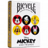 Jeu de 54 cartes à jouer Disney Classic Mickey et ses amis Bicycle