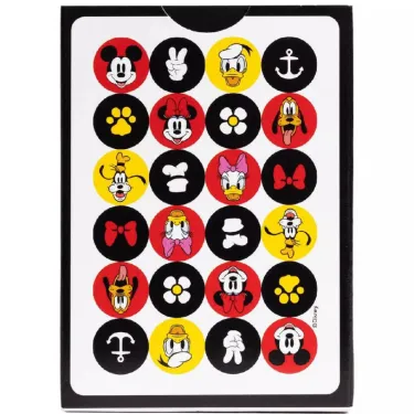 Jeu de 54 cartes à jouer Disney Classic Mickey et ses amis Bicycle