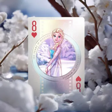 Jeu de 54 cartes à jouer Disney 100ème Anniversaire - Bicycle