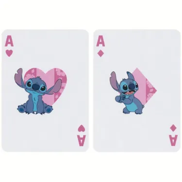 Jeu de 54 cartes à jouer Stitch Disney - Bicycle