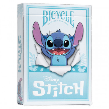 Jeu de 54 cartes à jouer Stitch Disney - Bicycle