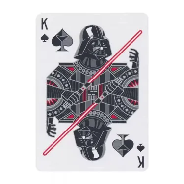 Jeu de 54 cartes à jouer Star Wars Année du Côté Obscur - Theory11