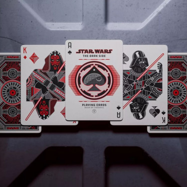 Jeu de 54 cartes à jouer Star Wars Année du Côté Obscur - Theory11