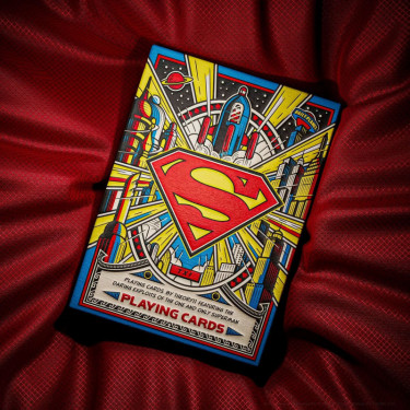 Jeu de 54 cartes à jouer Superman - Theory11