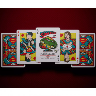 Jeu de 54 cartes à jouer Superman - Theory11