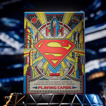 Jeu de 54 cartes à jouer Superman - Theory11