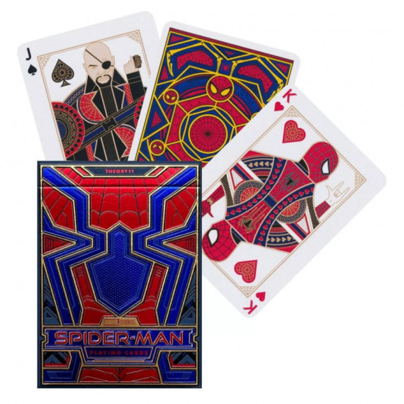 Jeu de 54 cartes à jouer Spider-Man - Theory11