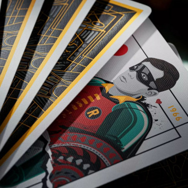 Jeu de 54 cartes à jouer Batman 85ème Anniversaire - Theory11