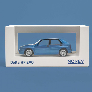 Lancia Delta intégrale HF Evo 2 1993 Bleue - NOREV 1-43ème