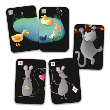Mistigri, jeu de cartes DJECO DJO5105