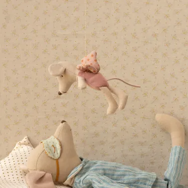 Petite souris fée Maileg - Rose