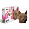 Puzzle sculpture 3D en carton - Chat - Cartonic