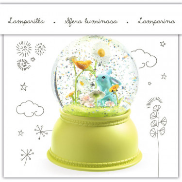 Veilleuse Boule à neige Lapin DJECO 3410