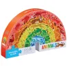 Puzzle Arc-en-ciel animaux 100 pcs CROCODILE CREEK
