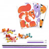 Jeu d'enfilage "Animaux mignons" DJECO 0084