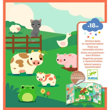 Stickers ferme DJECO
