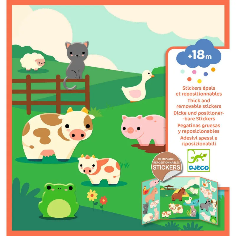 Stickers ferme DJECO