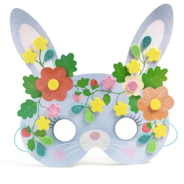 Masques mosaïques à décorer Animaux de la forêt DIY DJECO 7936