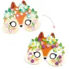 Masques mosaïques à décorer Animaux de la forêt DIY DJECO 7936