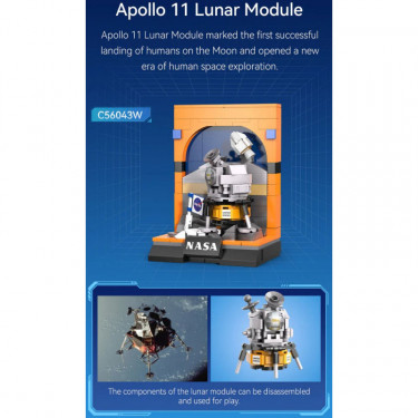 détails NASA Apollo 11 - CADA - 206 pièces