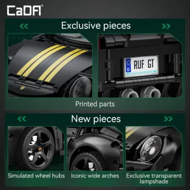 RUF GT - CADA - 1655 pièces