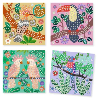 Mosaïques "Canopée" Art au numéro DJECO 9419
