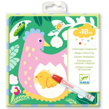 Coloriages magiques à l'eau DJECO 0953