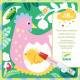 Coloriages magiques à l'eau "Coucou caché maman-bébé du jardin" DJECO 0953