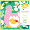 Coloriages magiques à l'eau "Coucou caché maman-bébé du jardin" DJECO 0953