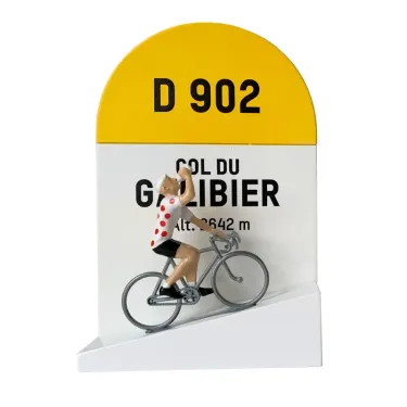 Borne kilométrique Bernard et Eddy - Galibier