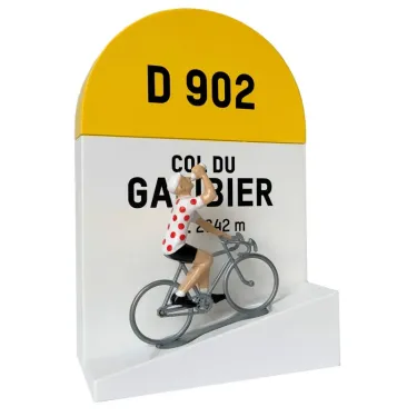 Borne kilométrique Bernard et Eddy - Galibier