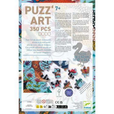 Puzzle Puzz'Art Dodo 350 pcs DJECO 7656