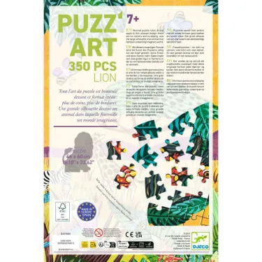 Puzzle Puzz'Art Lion 350 pcs DJECO 7660
