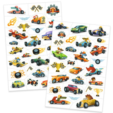 Tatouages 'Bolides' DJECO 9916