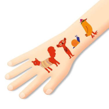 Tatouages 'Funny Animals' DJECO 9917
