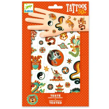 Tatouages 'Esprit Martial' DJECO 9915