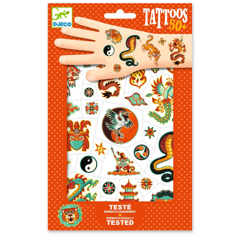 Tatouages 'Esprit Martial' DJECO 9915