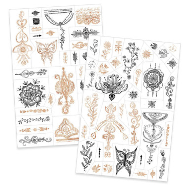 Tatouages 'Souffle d'Orient' DJECO 9914