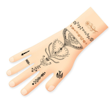 Tatouages 'Souffle d'Orient' DJECO 9914